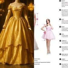 Gold Princess Evening Gowns Dreamy Victorian Strapless Bead Applique With Gloves