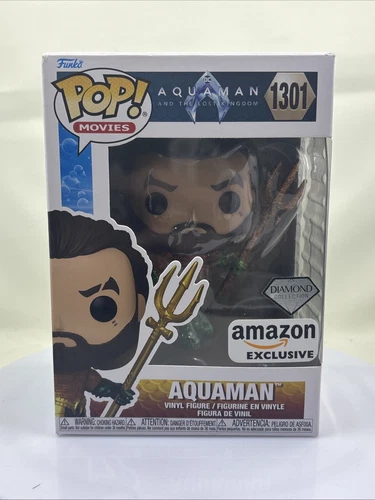 Funko Pop! Vinyl: DC Universe - Aquaman (Diamond) - Amazon (Exclusive)