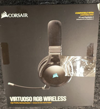 Corsair Virtuoso RGB Wireless Gaming Headset - Black CA-9011185-NA - OBN , D2