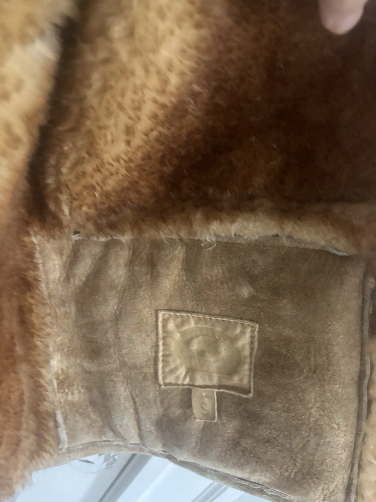 VTG Overland Sheepskin Co. Shearling Vest Multi Pocket Western Men's Small image 10