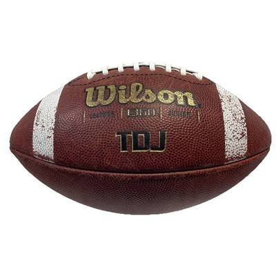 新品 Wilson TDJ 1360 WTF1360B Wilson WTF1360 TDJ Junior Leather Game Brown Football for sale