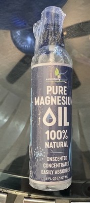Magnesium Oil Spray Extra Strength 8oz Size 100% natural by Essentially Based