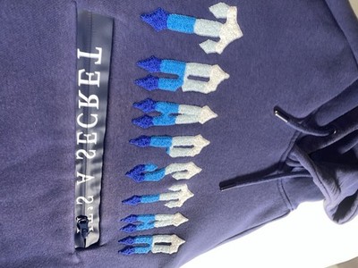 TRAPSTAR TRACKSUIT CHENILLE DECODED 2.0 - MEDIEVAL BLUE L/XL