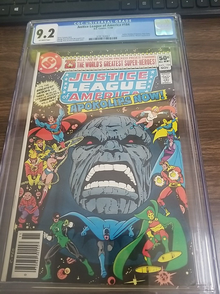 1980 JUSTICE LEAGUE of AMERICA ISSUE #184 DC COMIC BOOK, 11/80