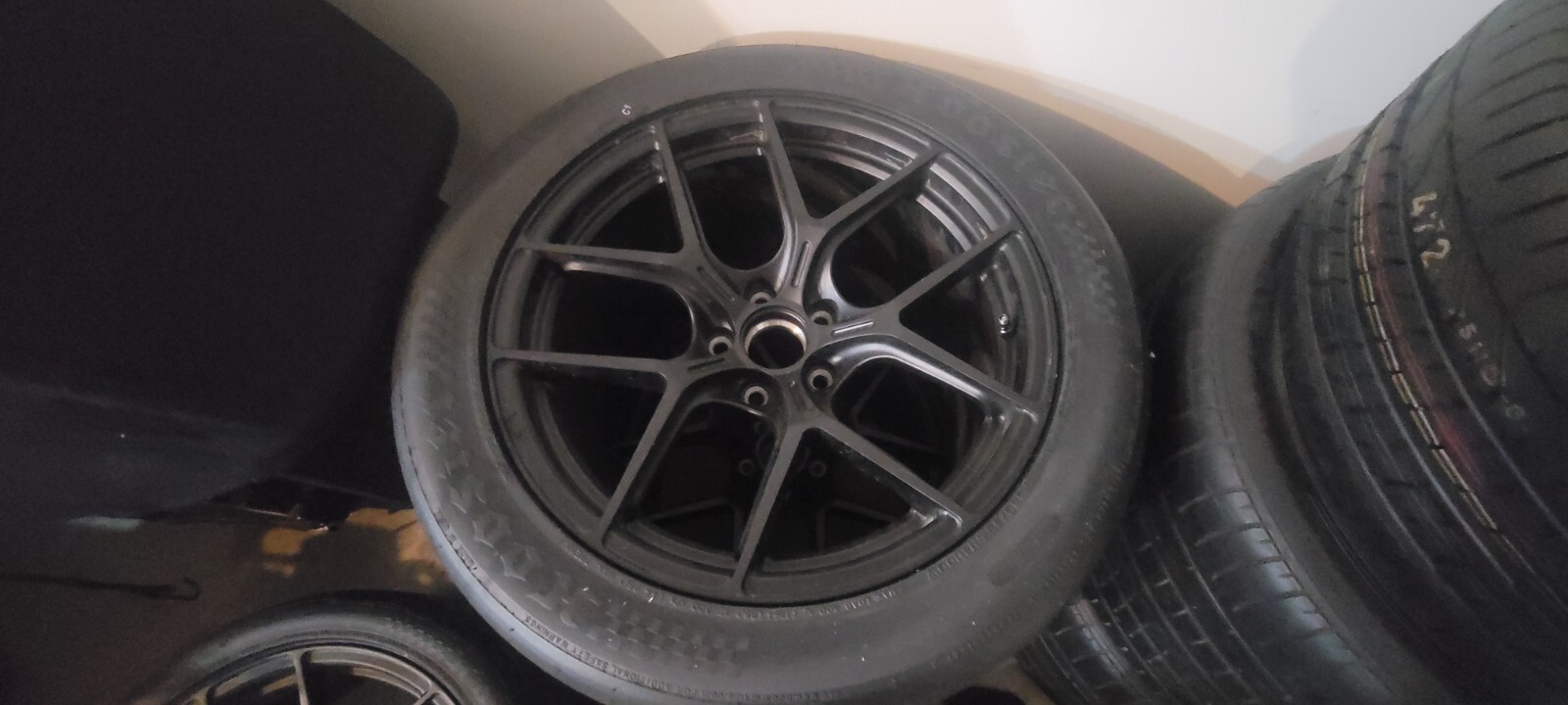 LAMBORGHINI GALLARDO TRACK RIMS TIRES HOOSIER AUTOCROSS SLICKS SET WHEELS 