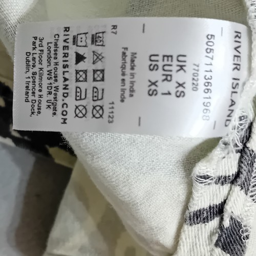 River Island Womens Jacket Extra Small Animal Print Shacket Chore Zebra RRP £55 - Picture 21 of 23