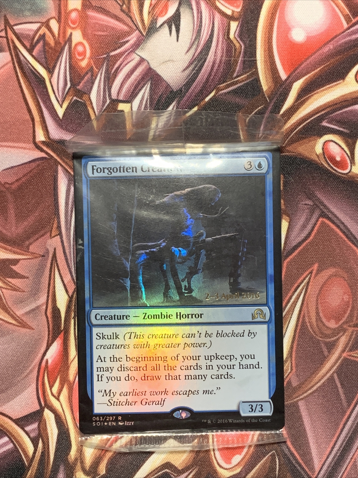 Forgotten Creation [Shadows over Innistrad Prerelease Promos] Mtg Sealed (b1)