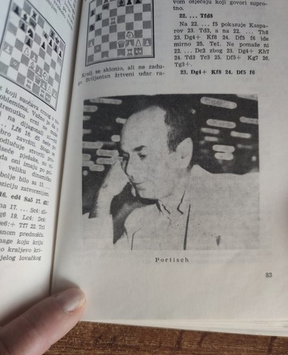 🔴GARRY KASPAROV by D. Marovic 1988🔴Book with Kasparov's signature AUTOGRAPH - Imagen 15 de 24