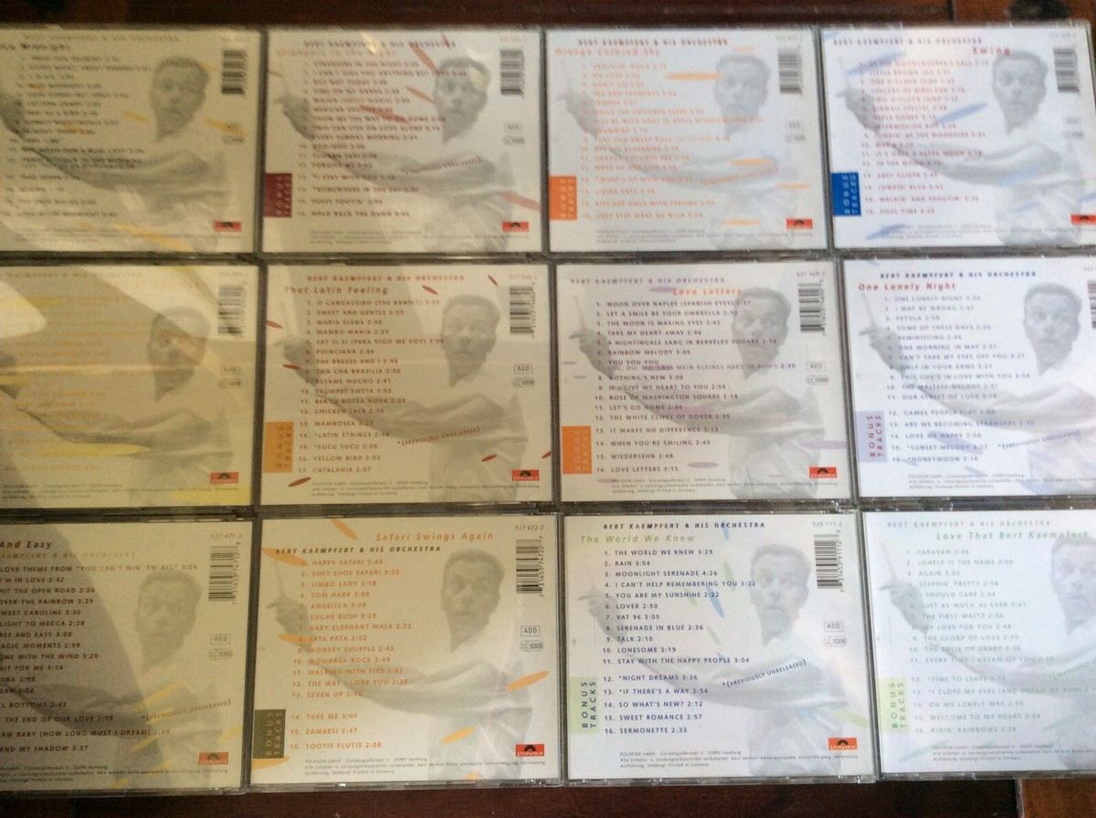 Bert Kaempfert Good Life Music 1 2 3 4 5 6 7 8 9 10 11 12 [12 CD