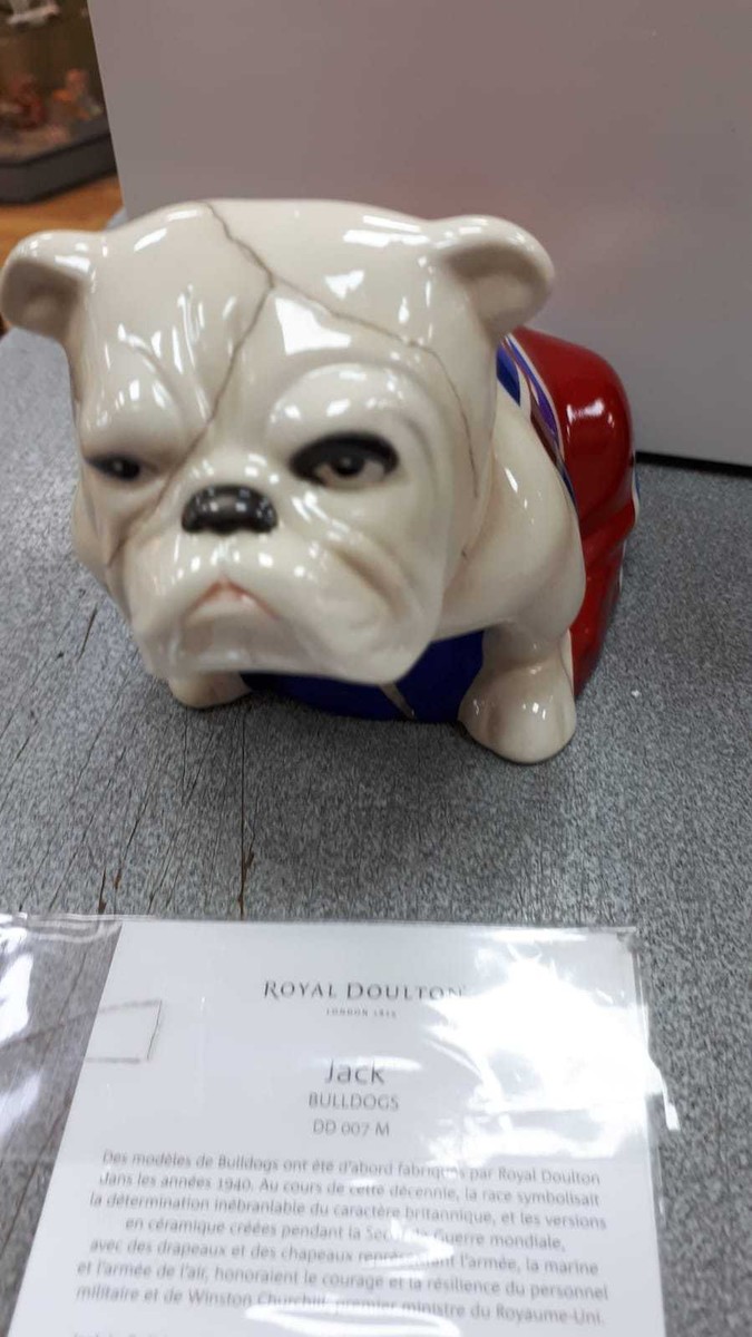 Royal Doulton Brand New Jack the Bulldog 007 SPECTRE James Bond