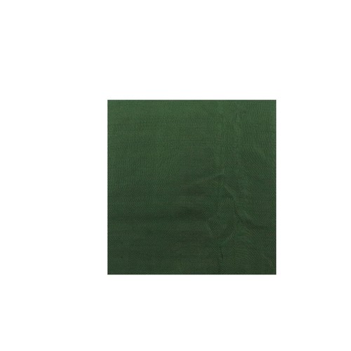 Vintage Green 100% Pure Silk Handloom Sari Remnant 4YD Craft Fabric Silk Scrap - Picture 4 of 4