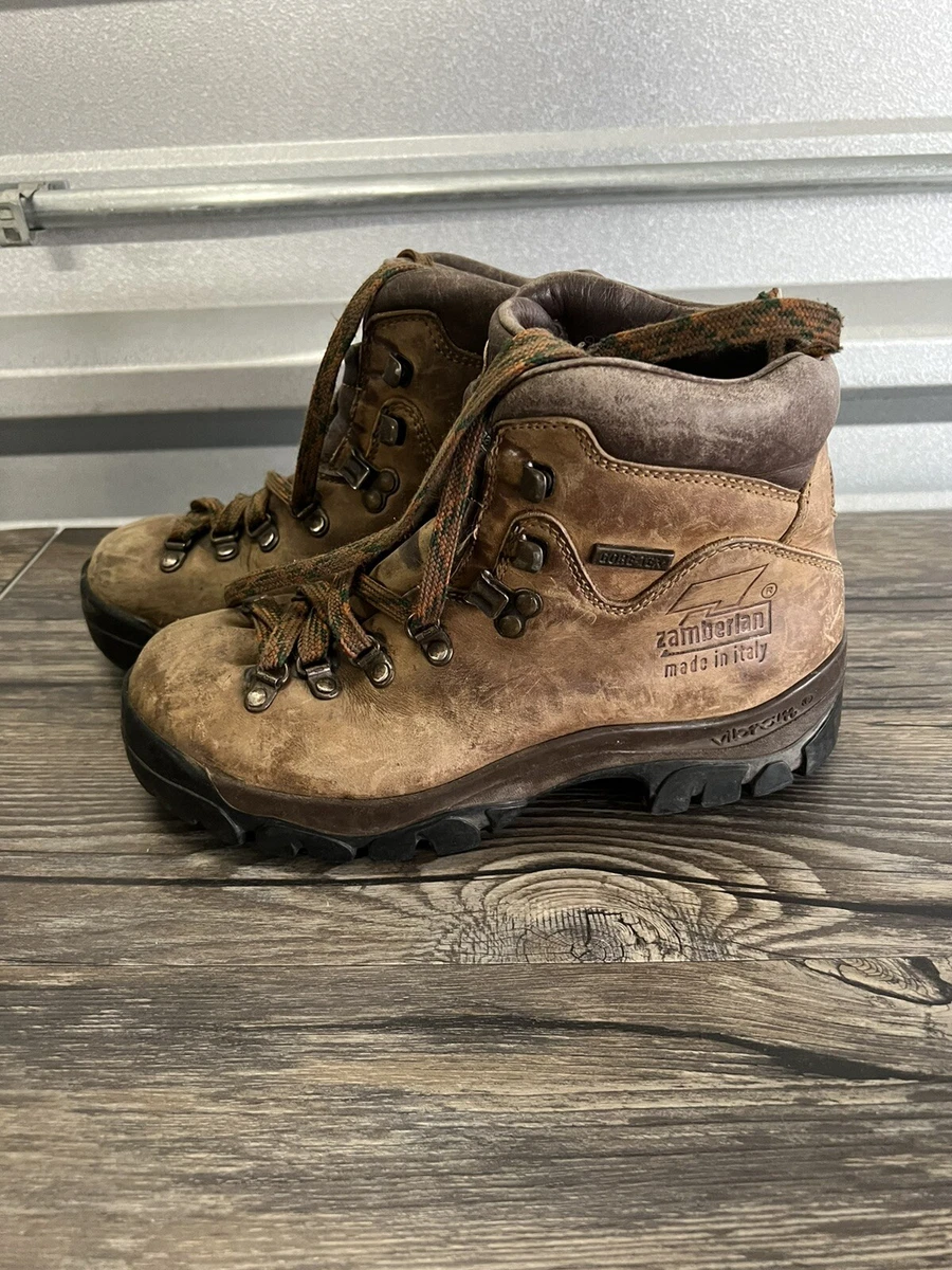 ZAMBERLAN Gore-Tex Leather Trail Trekking Boots Men&#039;s Size 6 | eBay