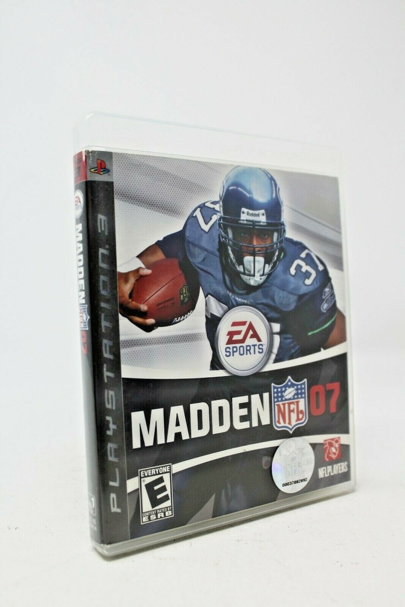 新品未開封　PS3   MADDEN NFL 07 Madden NFL 07 - PlayStation 3 - PS3 - Sports Game - W/ Manual