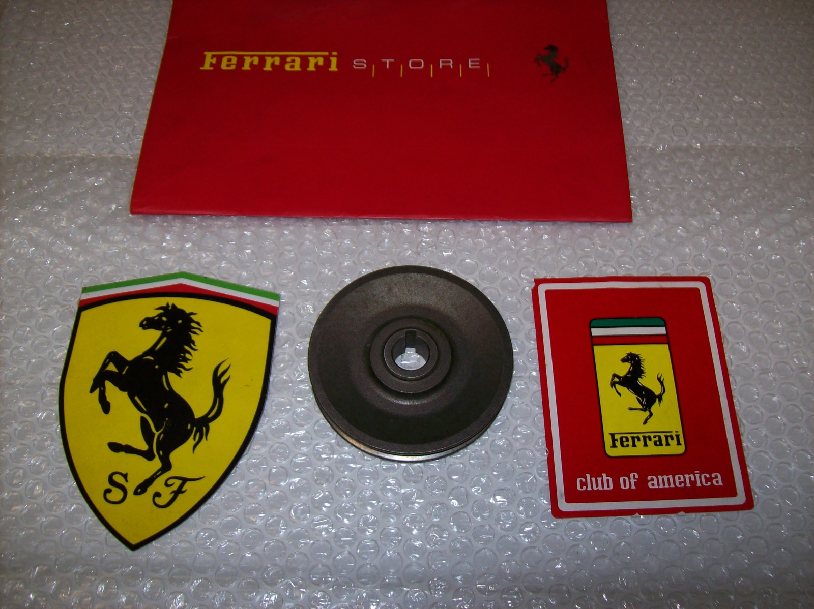 1975-1983 Ferrari 308 Gts / Mondial -- Smog Pump Pulley Oem Part.