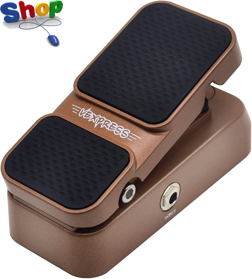 Passive  Volume  Pedal  Mini  Expression  Guitar  Effect  Pedal  2  in  1  Vexpr