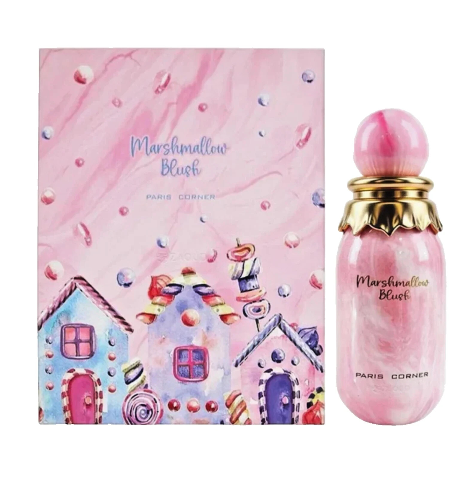Paris Corner Unisex Marshmallow Blush Eau De Parfum – 100 Ml - Immagine 3