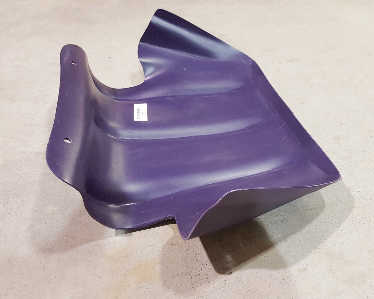 Ski-Doo ZX Chassis Skid Plate OEM Part # 502006554 with install