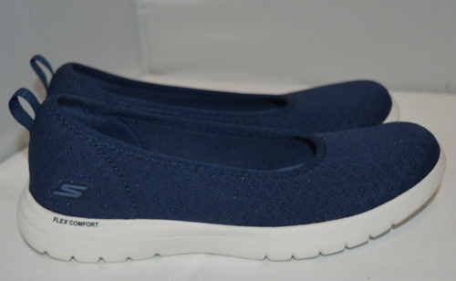 Skechers On-the-GO Flex-Serene - navy slip-ins New UK 2 US 5 EU 35