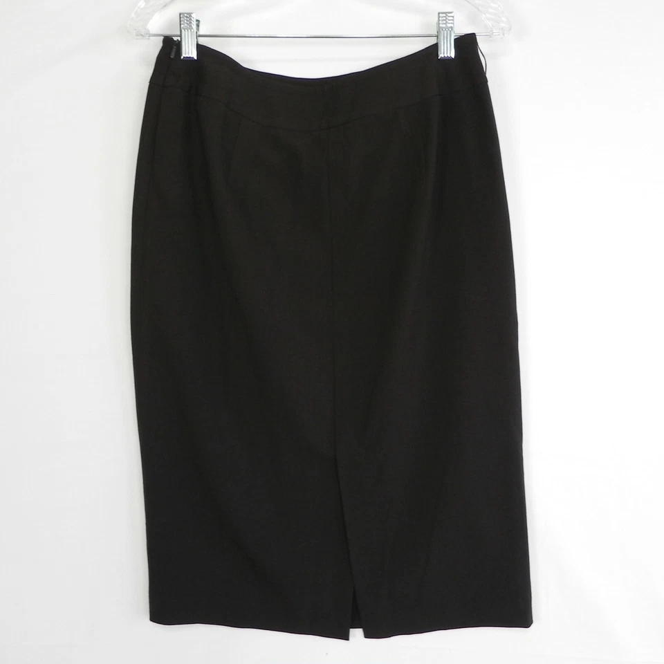 Grace Elements Skirt Womens 6 Kensington Pencil Business Office Tudor Brown NWT - Image 2 of 4