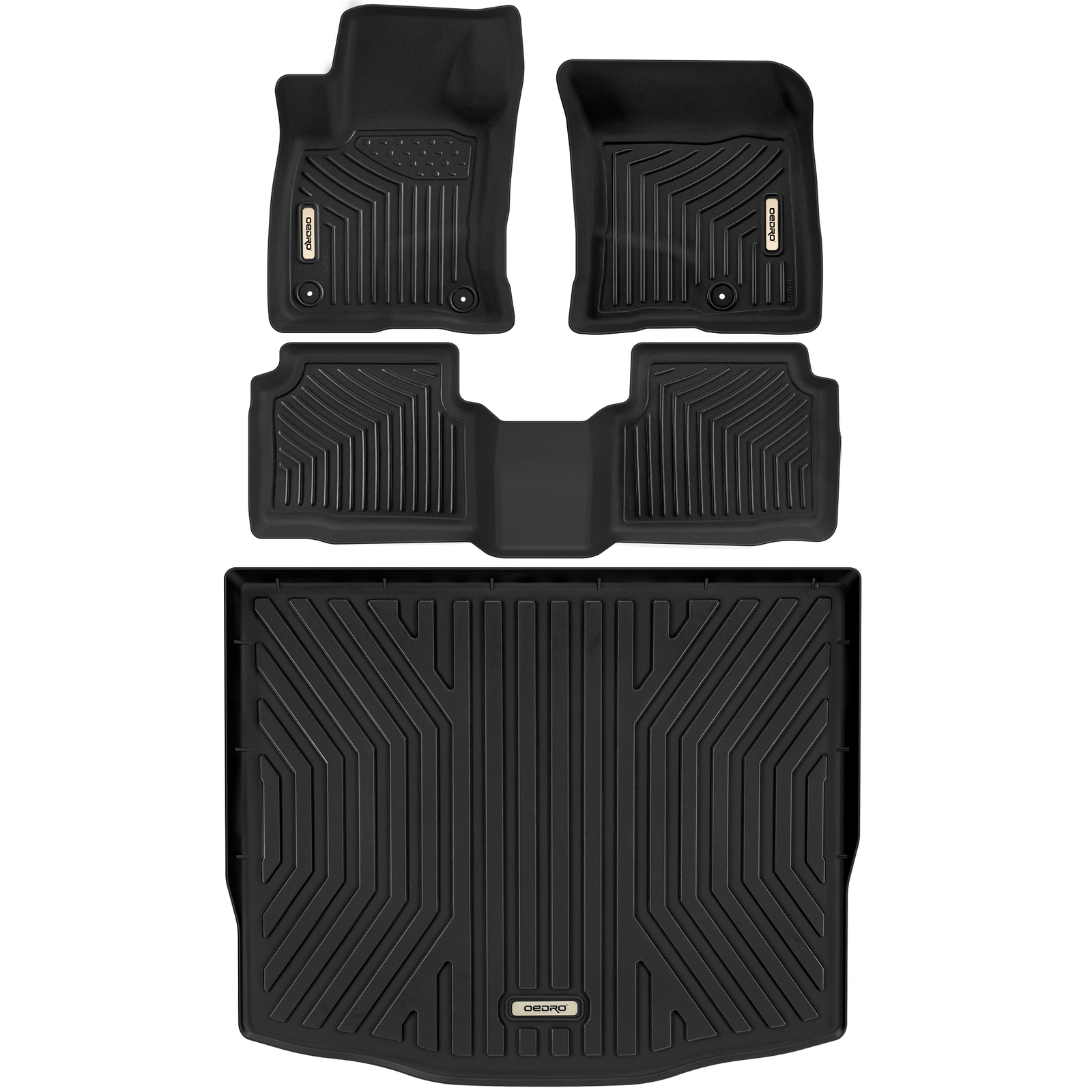 OEDRO Floor Mats Cargo Liner Trunk Mat Set For 20202024 Ford Escape All Weather eBay
