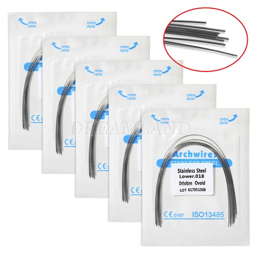 Sale Ortho NITI Arch Wire/Stainless/NITI Rectangular Arch Wire Full Sizes - Afbeelding 44 van 176