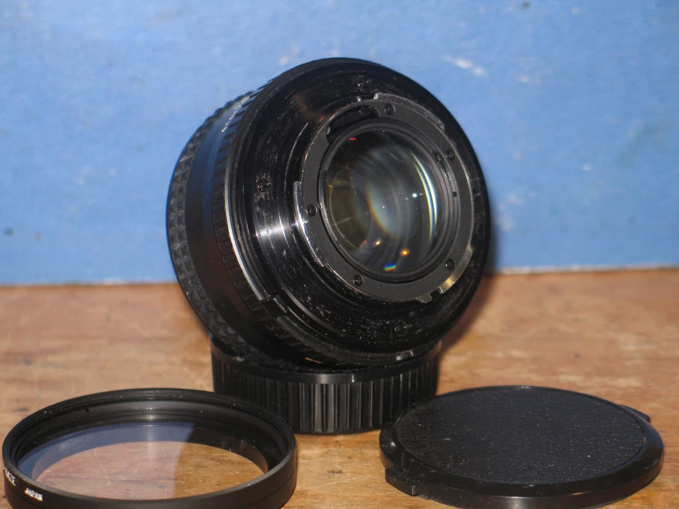 [Exc] Lente estándar MF de enfoque manual Minolta MD Rokkor-X 50 mm f/1,4. Foto 3 de 4