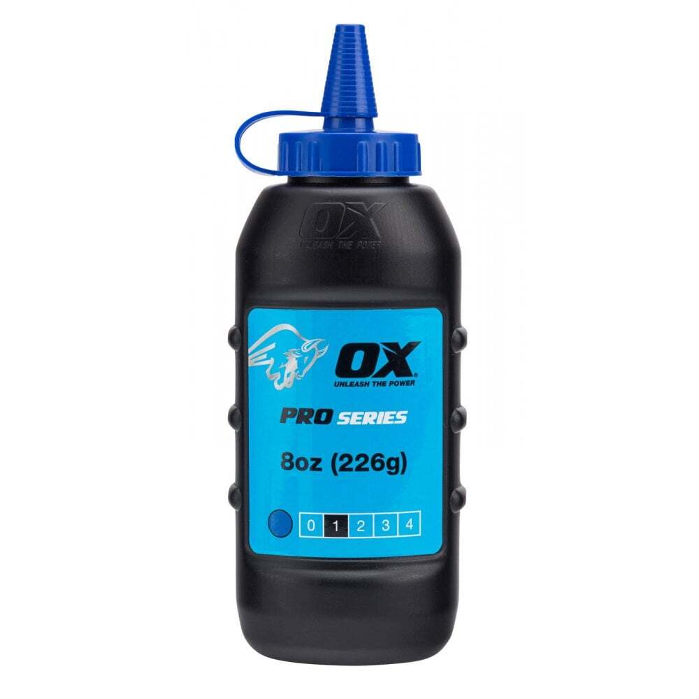 OX Tools OX-P025702 Pro Blue Chalk Refill - 226g / 8oz