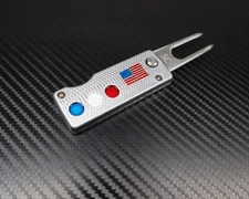 CUSTOM SONSCUSTOMSHOP American Flag Golf Divot tool