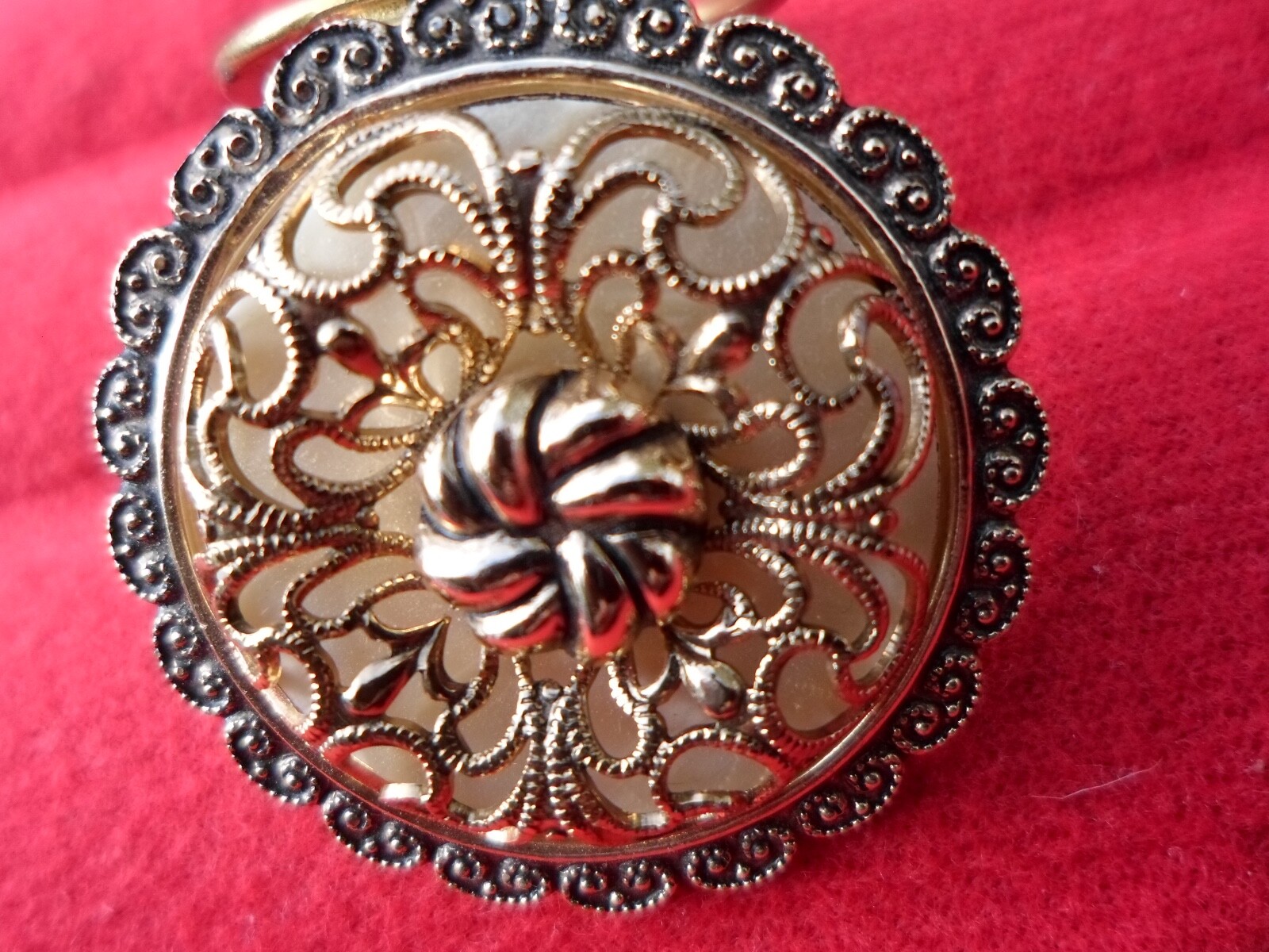 vintage brooch made in W. Germany Gem