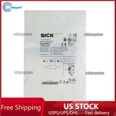 New Sick GL6-P4111 GL6P4111 1050706 Photoelectric Sensor Free Shipping