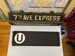 Nyc Subway Roll Sign | eBay