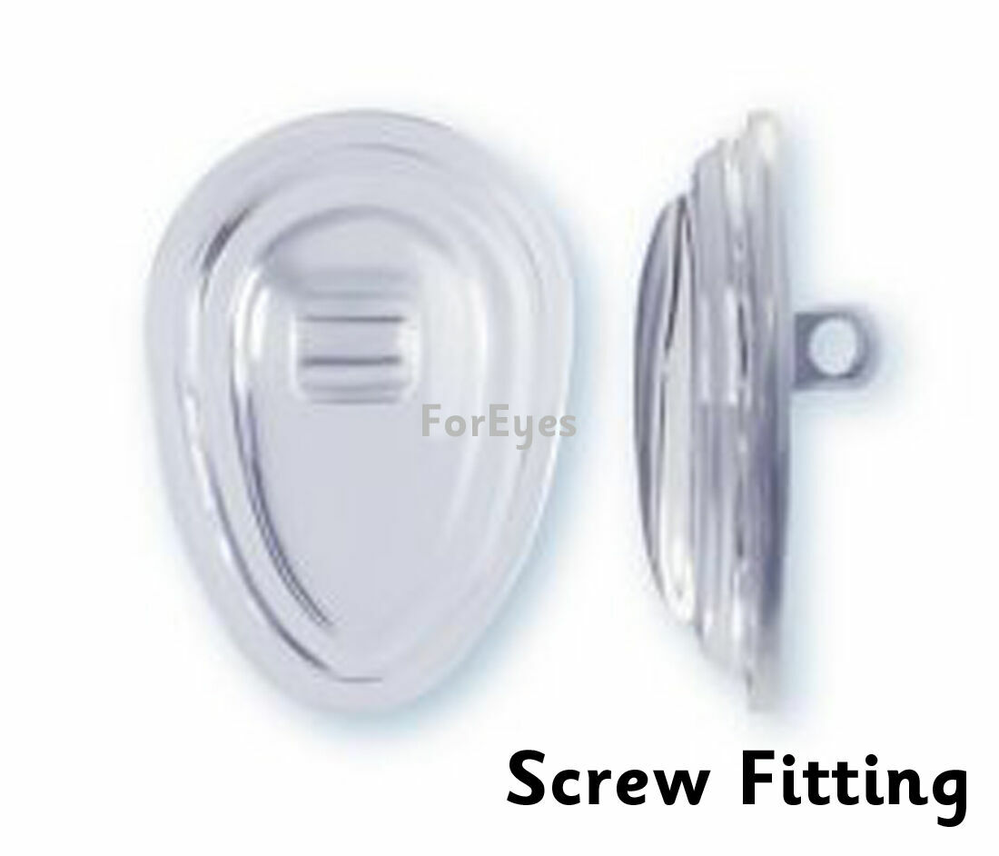 Pair Biofeel Gel Cushion Spectacle / Glasses Nose Pads 14mm Hypo