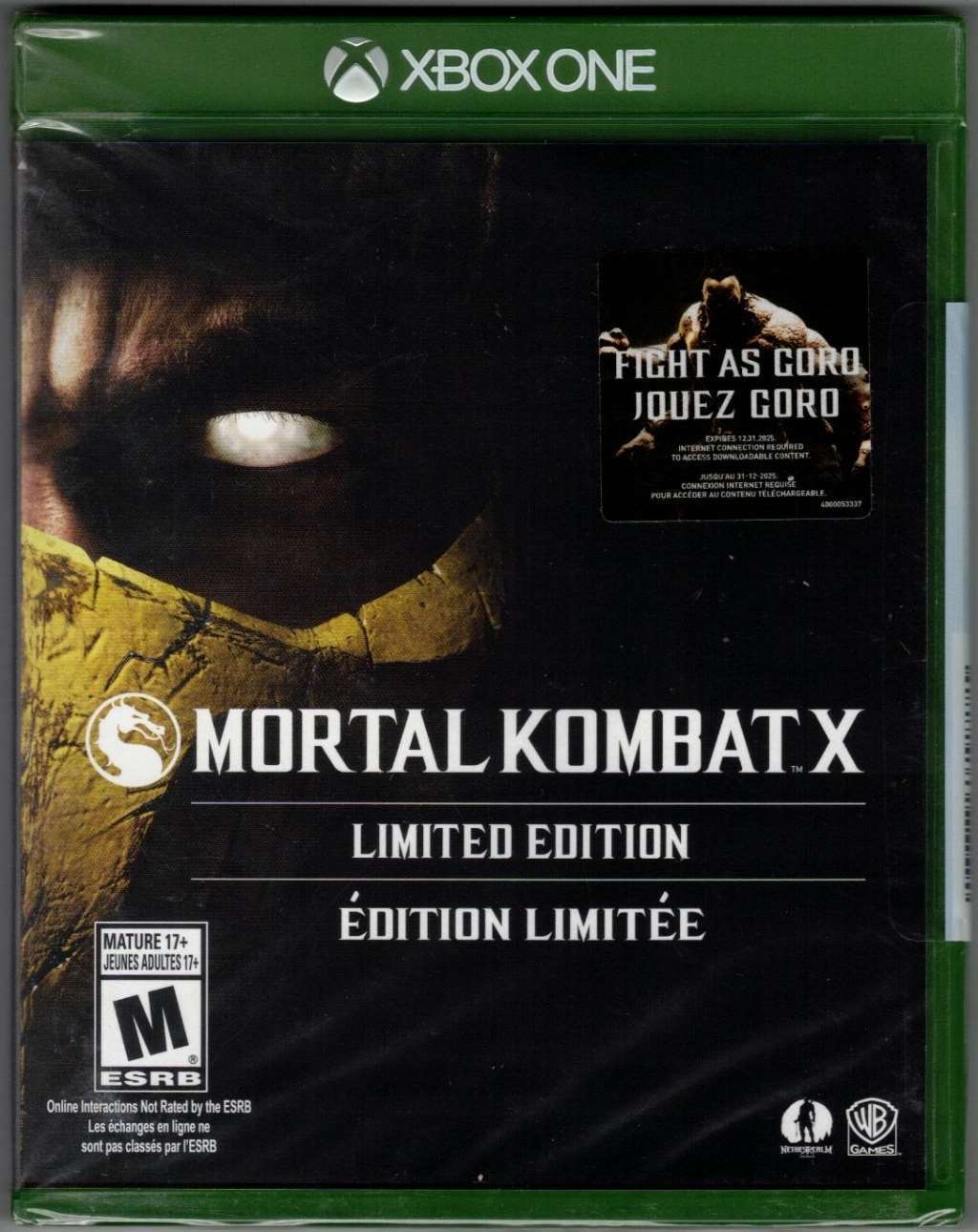 Mortal Kombat XL - Xbox One, Xbox One