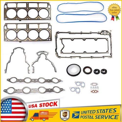 For Chevy GEN 3 LS Gasket Set Kit &Head Gaskets LS1/LS6/LQ4/LQ9/4.8/5.3