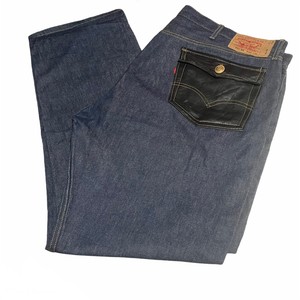 Levis 501XX Straight Leg Blue Denim 