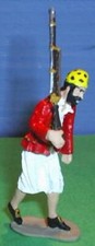 TOY SOLDIERS TIN PIRATE MARCHING WITH A MUSKET 54 MM