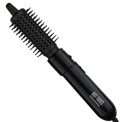 Hot Tools Pro Style Curl Touch Ups Tangle Free Hot Air Styling Brush, (1-1/2 )