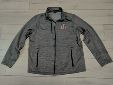 NFL Superbowl LII Eagles vs Patriots Football Jacket Sewn Logo 2XL New
