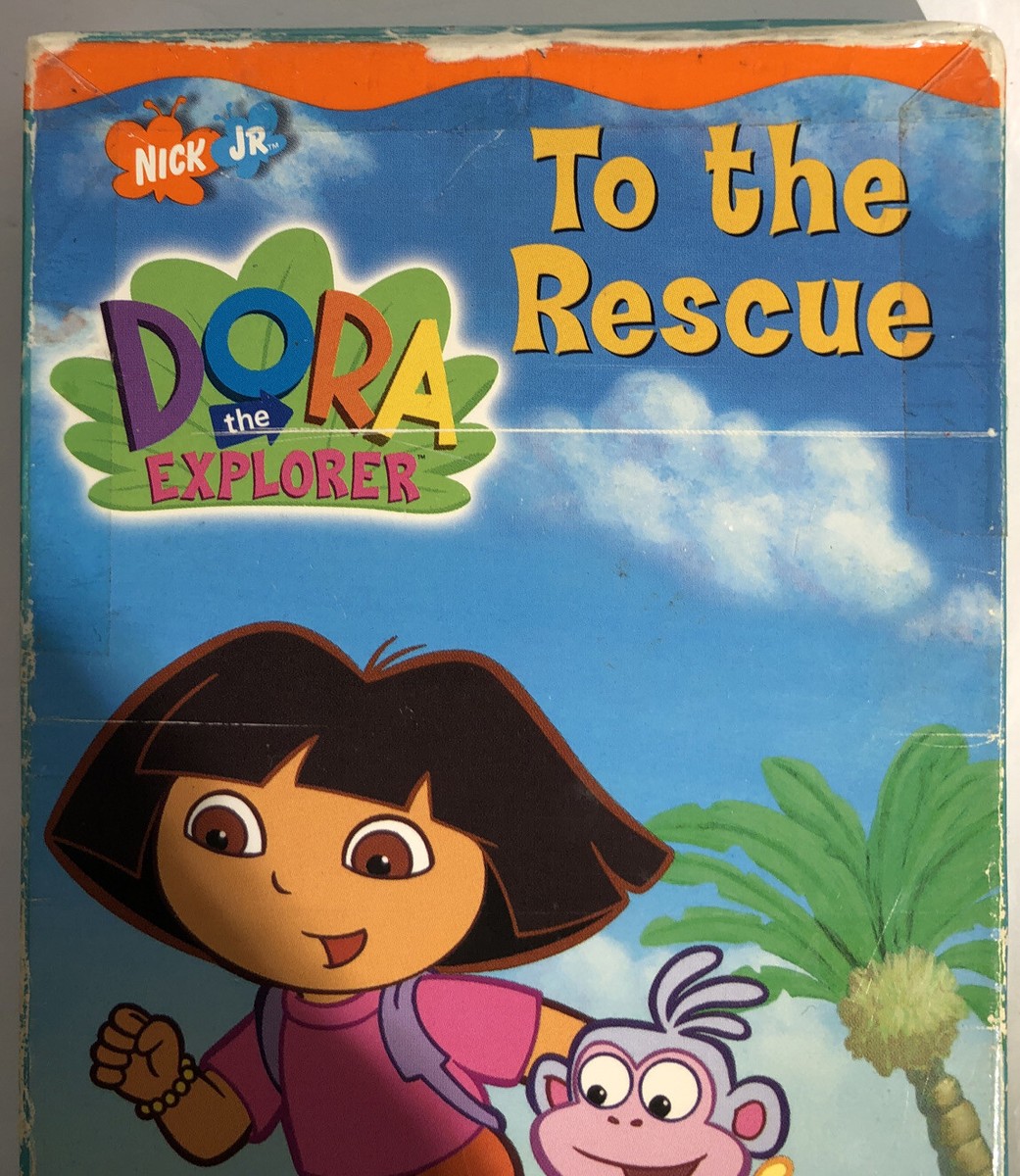 VHS Dora the Explorer-To the Rescue(VHS 2001)TESTED-RARE VINTAGE