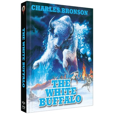 Mediabook DER WEISSE BÜFFEL Hunt to Kill CHARLES BRONSON White Buffalo BLU-RAY D