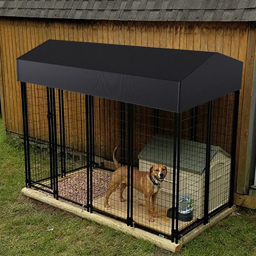 L XL XXXL Dog Run Kennel Outdoor Dog Pen House with Premium Umbrella