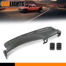 Snap-On Molded Dash Cover Cap Board Overlay Gray Fits Chevy Silverado 99-06