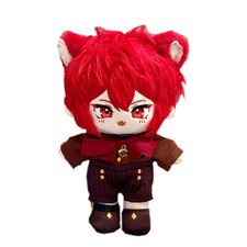 Genshin Impact Diluc Plush Doll Anime Dress Up Plushie Stuffed Toy Throw Pillow