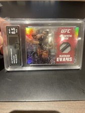 Memorabilia auténtica 2010 Topps UFC Cage Rashad Evans #CR-RE