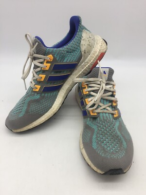 Adidas GV7715 Ultraboost 5.0 DNA Grey Sonic Blue Black Shoes Boost Men's Size 11