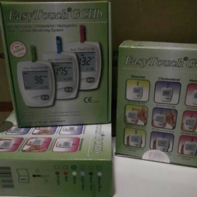 EasyTouch GCHb Blood Glucose, Cholesterol, Hemoglobin Multi-Function Monitoring