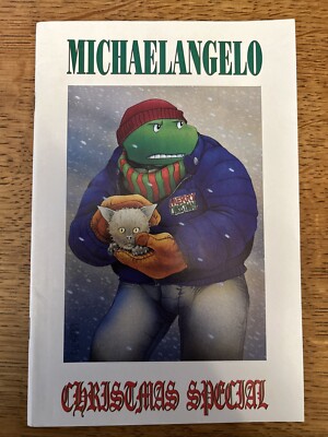 Michelangelo Christmas Special Comic Teenage Mutant Ninja Turtles TMNT 1990