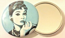 Hand Mini Small Round Cosmetic Makeup Compact Travel POCKET Mirror 2.25"