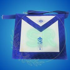 Masonic Regalia Blue Lodge Junior Warden Embroidered Premium Quality Apron