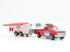 A-13/ Majorette 1:60 Magirus Camper Auto + Camper (n. 278 + 313) *raro*